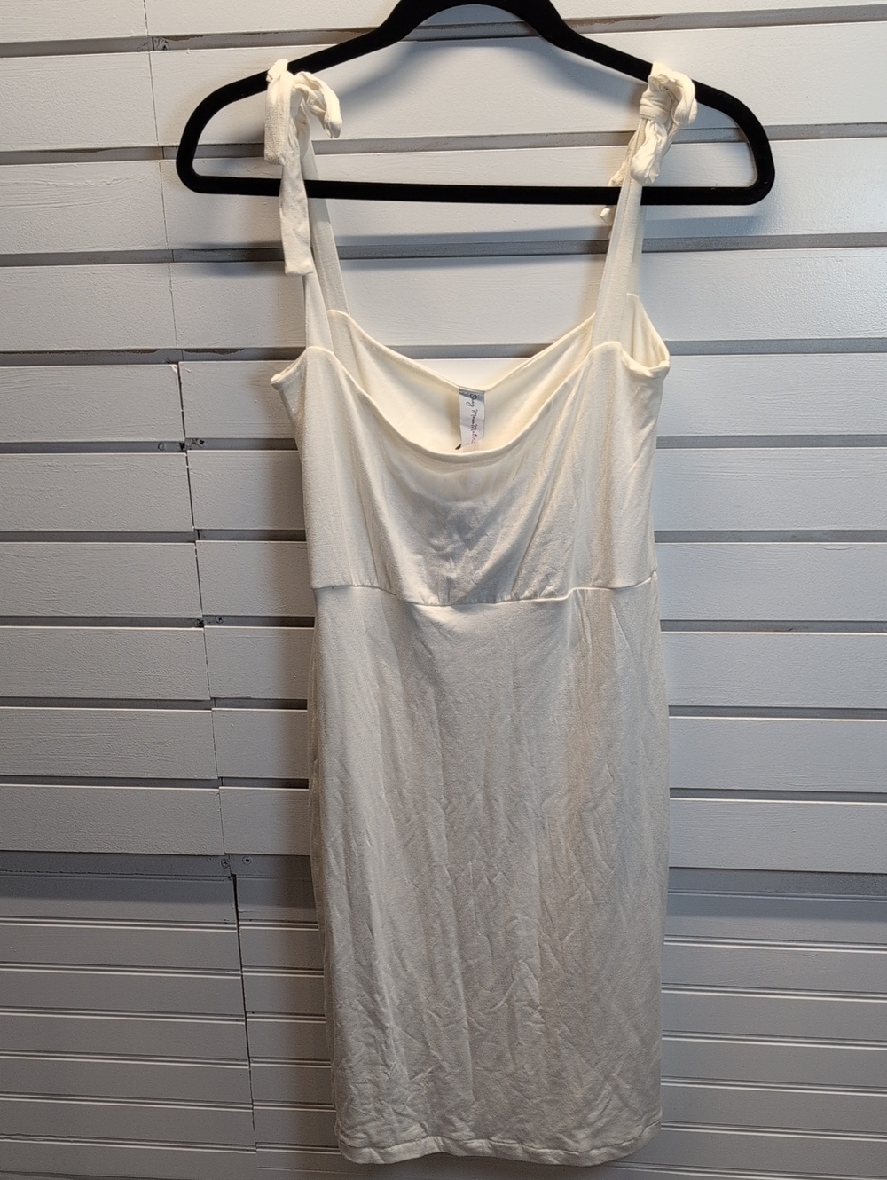 Sexy Mama Maternity Summer Dress Size Small NWT Ivory